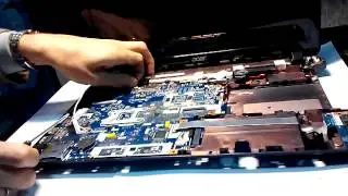 Acer Aspire E1-531 fan cleaning