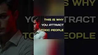 Why You Attract Toxic People (Psychology Explained) #relationshipadvice #youtubeshorts