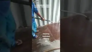 level 3 cleaning machine waterjet 200 bar 3000psi SJ PRESSURE-PRO HAWKPUMPS