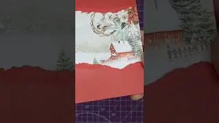 🎄 Easy 5 min. Christmas Card #diy #handmade #christmas #card #papercraft