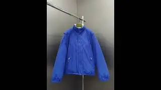 Gucci nylon down jacket black