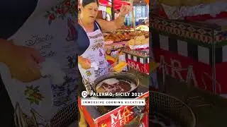Sicily Cooking Vacation 🇮🇹| Authentic Sicilian Culinary Moments  #Shorts