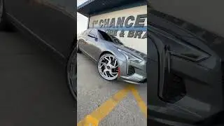 24&rdquo; #rucci wheels on a 19 #cadillac CT6 #thewheelandtireguy #1stchancetire