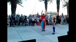 Pepe The Clown Street Show in Split 2017