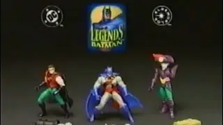 1996 Kenner Legends of Batman Buccaneer Batman, First Mate Robin, & Laughing Man Joker Commercial