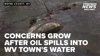 WV town's water crisis continues after oil spill