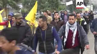 Gaza funeral for Palestinian killed in airstrike