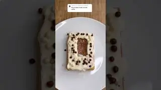 Freddo in the Nutella waffle ! 🤤