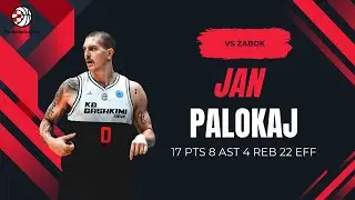 Jan Palokaj 17 PTS, 8 AST vs Zabok (14/12/2025) | Cibona Highlights