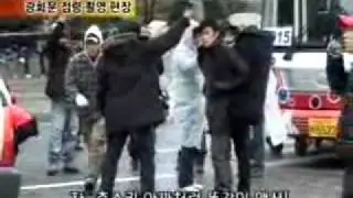 [BTS] 29 November IRIS filming at Gwanghwamun YSTAR