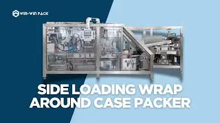 WIN-WIN PACK Side-Loading Wrap-Around Case Packer for Seasoning Boxes #casepacker #packing