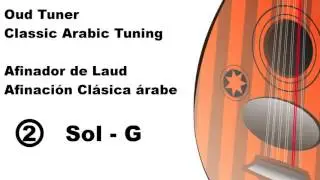 Oud Tuner Classic Arabic Tuning - Afinador de Laud Afinaci&oacute;n Cl&aacute;sica &Aacute;rabe