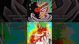 Granolah | After Toronbo wish (Dragon Ball Super MANGA) vs Broly | LSSJ (Dragon Ball Super Broly)