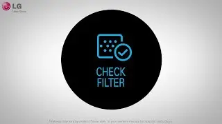 [LG Dryers] Check Filter Blinking Light