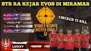 BTR RA CHICKEN DI MIRAMAR | SCRIM TERBARU BTR CHICKEN 15 KILL