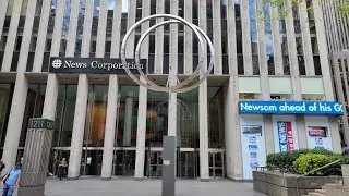 Fox News NYC Manhattan Midtown Headquarters NewsCorp, Times Square
