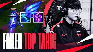 Faker yeni meta &uuml;st koridor Taric ile yok ediyor
