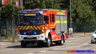 [Paralleleinsatz w&auml;hrend Fl&auml;chenbrand] L&ouml;schzug BF + Hanau Mitte + Grossauheim