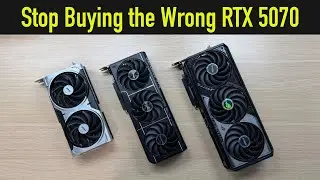 Я протестировал самую дешевую и самую дорогую видеокарту RTX 5070.