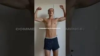 6 MOIS DE TRAVAIL #transformationphysique #musculation #motivation #bodybuilding #basicfitfr #muscu