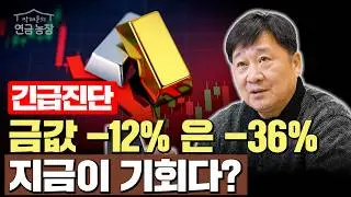 [긴급진단] 금값 -12% 은 -36% 지금이 기회다?