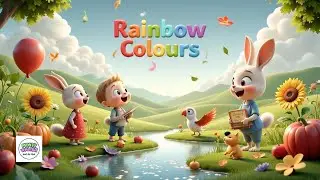 Rainbow Colours 🌈 | Fun Educational Song for Kids