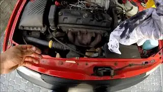 VW POLO FOX 86c 1992 1.4 Diesel - Serwis Olej Filtry