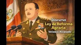 [Historia Per&uacute;] Discurso Completo Juan Velasco Alvarado. Ley de Reforma Agraria 1969.