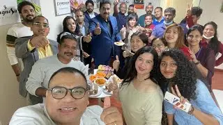 Captain&rsquo;s birthday celebration 🎊 in Dubai office with distributors from all over the world