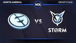 Evil Geniuses vs VGJ.Storm Game 1 - MDL Changsha NA Qualifier: Group A - @GranDGranT @melonzzdota