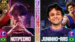 SF6 🔥 NOTPEDRO (Ken) vs JUNINHO-RAS (Luke) 🔥 Fire defeated the future! 🔥 Street Fighter 6