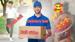 Delivery boy Full video 🙍&zwj;♀️😁🤔#Prank call #viral vlog video #funny video #video call 