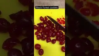 German Black Forest cookies #shortsvideo #viral #viralvideo #youtubeshorts #subscribe #chocolate