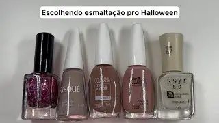 Testing nail polish for Halloween