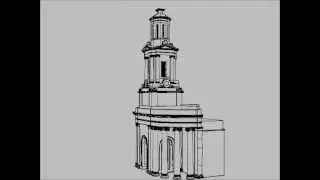 St Thomas' Birmingham Wireframe Model