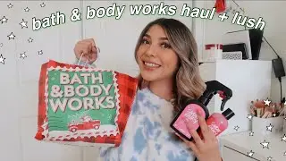 BATH & BODY WORKS HAUL + LUSH (WINTER/HOLIDAY COLLECTION!!)