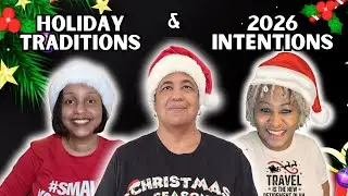 Vlogmas Live Collab: Holiday Traditions & 2026 Intentions ❄️ 🎁 ✨