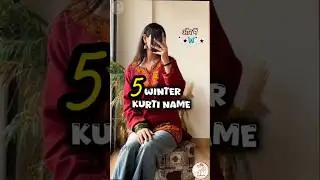 ❄️5 Top Winter Kurtis Every Girl Should Try #farheenstyle #shortsfeed #shorts #youtubeshorts #viral