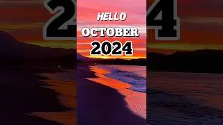 Hello October 2024 #jesussaves #newmonth #october #october2024