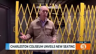 Charleston Coliseum unveils new seating