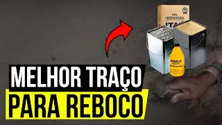 NAO TRINCA, N&Atilde;O FISSURA E BOA LIGA, COMO FAZER MASSA DE REBOCO.