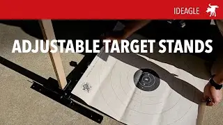 Budget target stand that adjusts