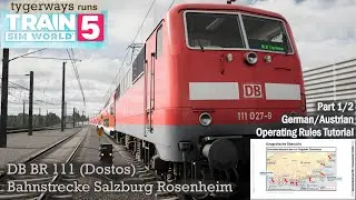 German/Austrian Operating Rules: Cross-border Operations, part 1/2 | Salzburg Rosenheim (TWS)