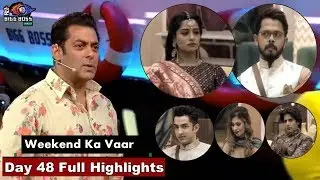 Bigg Boss 12 : Watch Day 48 Full Highlights | BB 12 | Weekend Ka Vaar | Week 8
