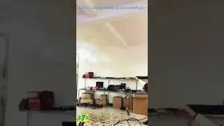 led co2 confett gun
