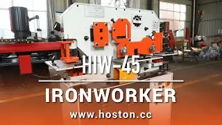 Hoston Hydraulic Ironworker HIW-45