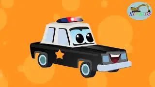 Zeek And Friends  Police Car Song   vehicle songs   Nursery Rhymes