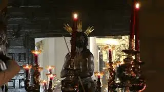 Los Trinitarios acogen el traslado de Nuestro Padre Jesús Humilde en la Coronación de Espinas