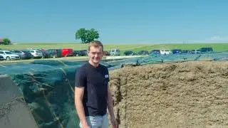 180 Kühe x 12.000 kg: Grasernte mit 