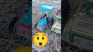 DIY Mini Tractor Plantation | Farming Science Project @MINQUBE